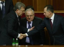 Федор Ярошенко, Анатолий Близнюк и Борис Колесников