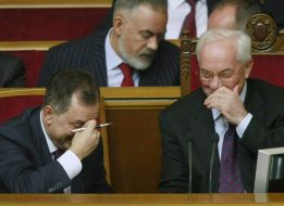 Nikolay Azarov, Dmitriy Tabachnik and Boris Kolesnikov
