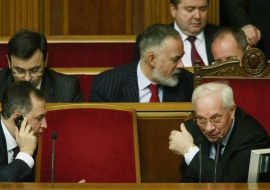 Nikolay Azarov, Dmitriy Tabachnik and Boris Kolesnikov
