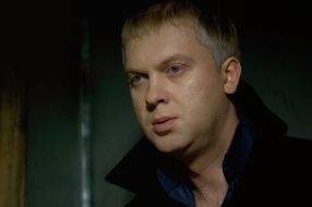 Sergeу Svetlakov in the frame of the movie "Stone"
