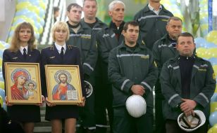 The tube station opening ceremony