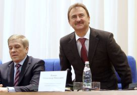 Aleksandr Popov and Anatoliy Melnik