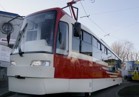 Pilot light rail train