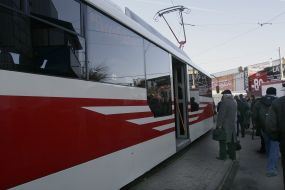 Pilot light rail train