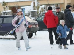 Катання на лижах