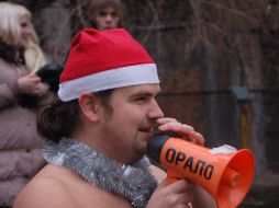 Учасник оздоровчої передноворічної пробіжки