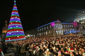 Kievans celebrate New Year