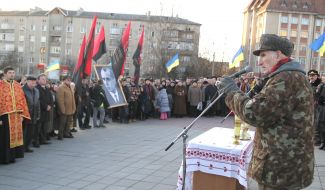 Фотій Володимирський виступає з промовою