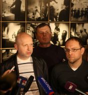 Sergey Vlasenko and Aleksandr Turchinov