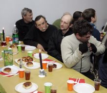 Christmas dinner for homeless and poor