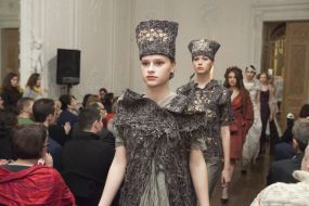 Fashion show "Melanka" from designer Kati Pshechenko