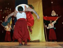 Concert in the colony Prilukskaya
