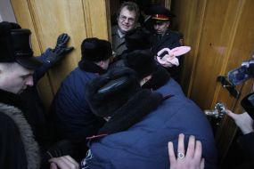 Сотрудники милиции