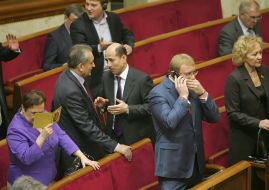 Andrey Shevchenko, Yevgeniy Suslov and Aleksandr Gudima