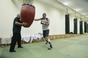 Fritz Zdunek and Vitaliy Klichko