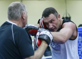 Fritz Zdunek and Vitaliy Klichko