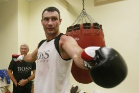 Fritz Zdunek and Vitaliy Klichko