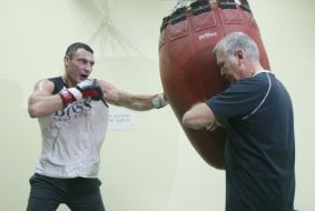 Fritz Zdunek and Vitaliy Klichko