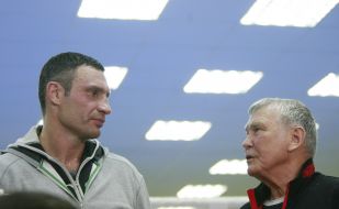 Fritz Zdunek and Vitaliy Klichko