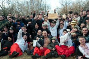 Participants in the Cossack races