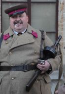 Участник военно-исторической реконструкции боя