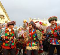 Участники парада Маланок