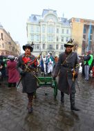 Участники парада Маланок