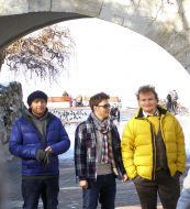 Andrey Safronov, Sergey Safronov and Illya Safronov