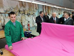 Nikolay Azarov on garment industry