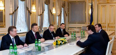 Viktor Yanukovich and Marian Lupu