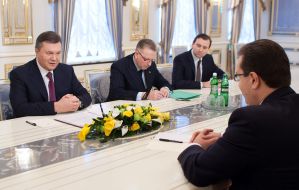 Viktor Yanukovich and Marian Lupu