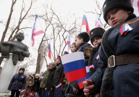 The rally on the anniversary of Pereiaslav Rada
