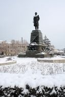 Snow in Sevastopol