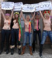 FEMEN activist