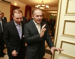 Viktor Pinchuk and Leonid Kuchma