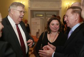 John Tefft and Leonid Kuchma