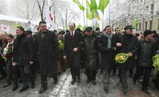 Мітинг опозиції з нагоди Дня Соборності та Свободи