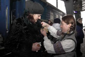 Учасниця акції