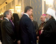 Viktor Yanukovych and Metropolitan Methodius
