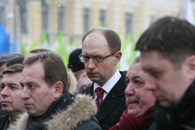 Арсеній Яценюк, Микола Томенко та В’ячеслав Кириленко