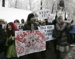 Participants of action in defence of animals