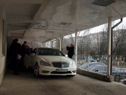 Пьер Саркози выходит из больницы