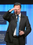 David Cameron looks forward