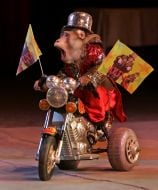 Monkey on a bike