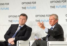 Виктор Янукович и Александр Квасьневский