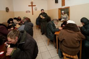 Eleemosynary dining-room