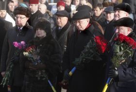 Annas German, Nikolay Azarov, Leonid Novokhatko and Valentin Zaychuk