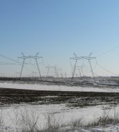 Металлическая конструкция электроопоры