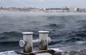 Evaporation over the sea