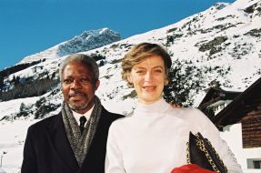 Kofi Annan and Nane Annan
